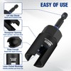 WORKPRO Wing Nut Driver Set 4 PCS, Power Wing Nut