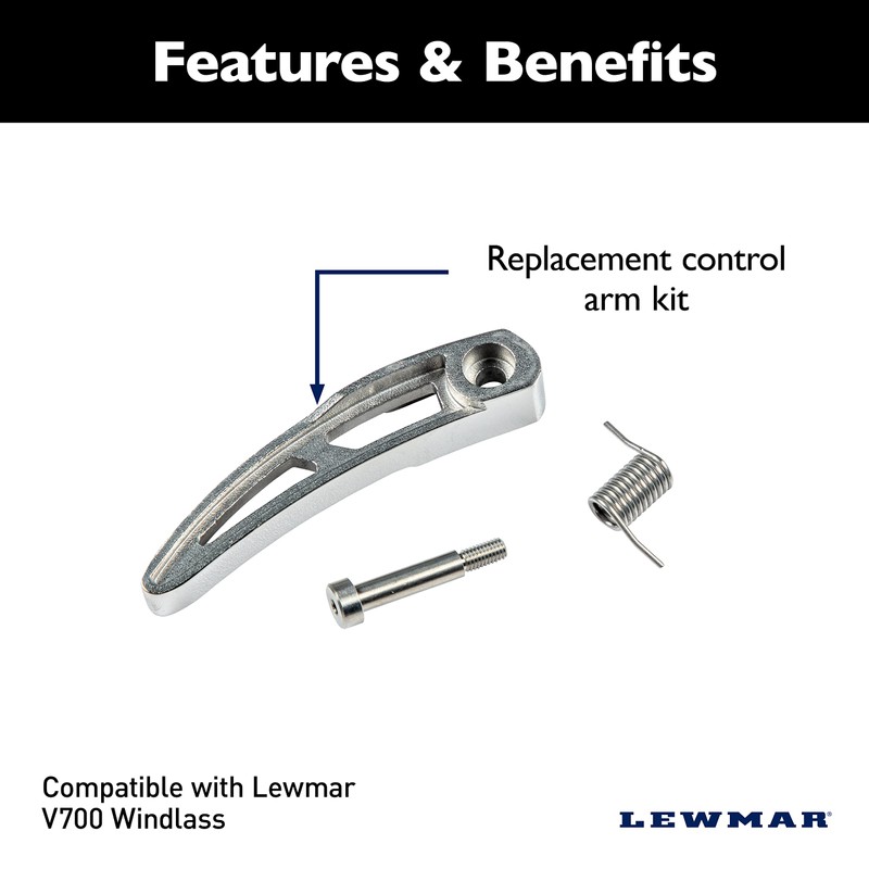 Lewmar Replacement Control Arm Kit for V700 Boat Anchor Windlasses