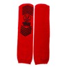 Pillow Paws Slip Resistant Socks 3XL Adult Extra Wide Red