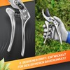 GRÜNTEK SILVERCUT Professional Bypass Secateurs Pruning Garden Shear 230mm, Blade