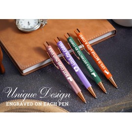 InnoBeta Corgi Gifts, Dog Mom Gifts for Women, Ballpoint Pen Set of 4, Gifts for Dog Lovers for Mother's Day, Christmas, Birthday - Corgi Mom