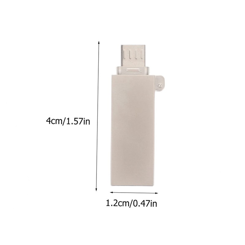 Mipcase 1pc USB Card Reader Adapter for Mobile Devices Portable