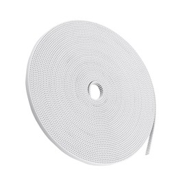 10 M Weißes Timinggürtel, 6 Mm PU mit Stahlkern 3D -Druckerzubehör für Kleine Präzisionsmaschinengetriebe