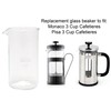 La Cafetière 3-Cup Replacement Beaker, Transparent - 350 ml (0.5