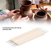 5pcs Tracing Stylus DIY, Leather Goods Leather Tools Making Wooden