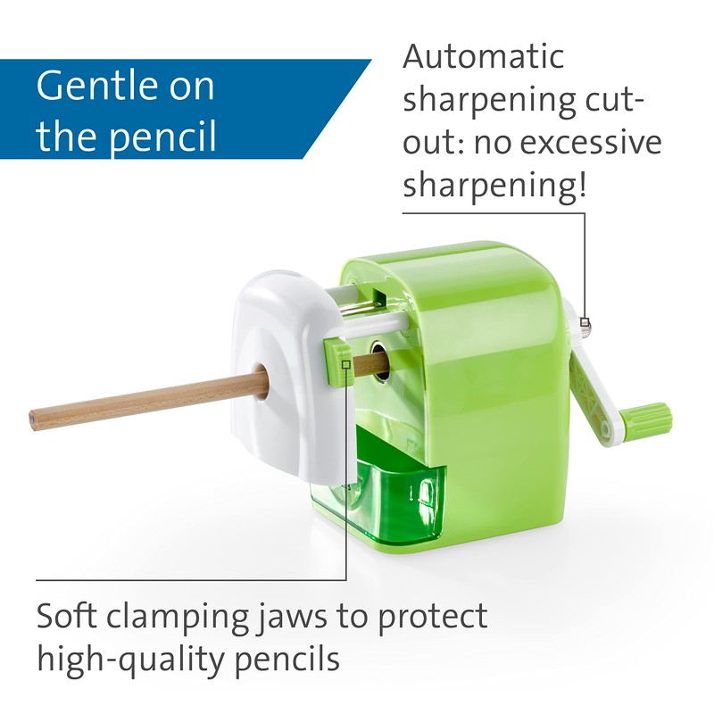 Dahle 133 Manual Standard and Oversized Pencil Sharpener - Adjustable