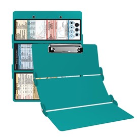 Whitecoat Clipboard® - Critical Care Edtion (Tri-Fold, Teal)