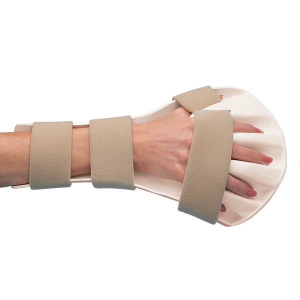 Rolyan Splinting Material, Anti-Spasticity Ball Splint for Hand, Straps Included, Right, Large
