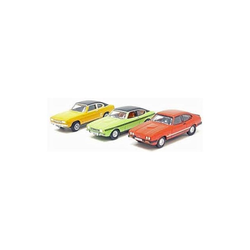 Oxford Diecast 76SET69 Ford Capri Set Mk1/Mk2/Mk3 (3)