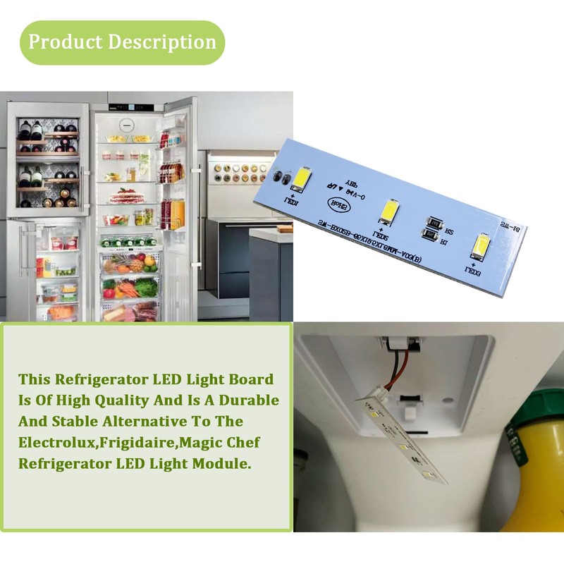 Follde SW-BX02B LED Light for Magic Chef Refrigerator Light Board,