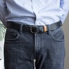 TAVARAT Belt Loop, Men's, Leather, Genuine Leather, Made in Japan,