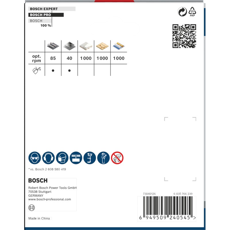 Bosch 1x PRO Multi Material Power Change Plus Hole Saw
