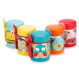Skip Hop Insulated Baby Food Jar, Zoo, Dog