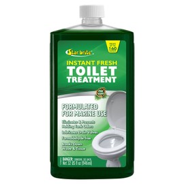 STAR BRITE Instant Fresh Toilet Treatment - Pine Scent, Odor & Waste Control, 32 OZ (071734)