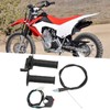 7/8in Twist Throttle Grip with Cable Kill On Off Switch