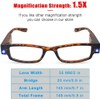 vs eyewear 12 Pcs Reading Glasses Led Lighted Readers in