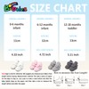 Babelvit Newborn Baby Boy Girl Soft Fleece Booties Stay On