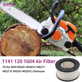 Hypersky 1141 120 1604 Air Filters Tune Up Kit for Stihl MS261 MS271 MS291 MS311 MS341 MS391 MS261C MS271C MS362C Chainsaws Peplaces 1141 140 4400 1141-140-4400 11411404400