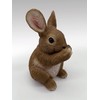 DecoTrend GmbH Decorative Figurine Little Rabbit Not Speaking 11 x