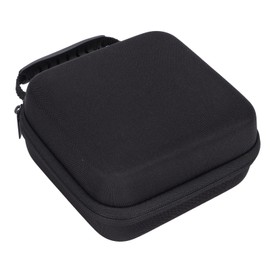 Hard Travel Carrying Case Wear Resistant Protective Bag with Silicone Handle for IOS TV 4KBlack