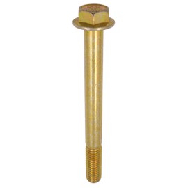 U-Turn Fasteners Flange Bolt - M10-1.50 x 100 mm Flange Bolts Flanged Hex Screws, DIN 6921, Non Serrated Strong & Reliable Zinc Made Frame Bolts Ensures Durability | (Pack of 4)