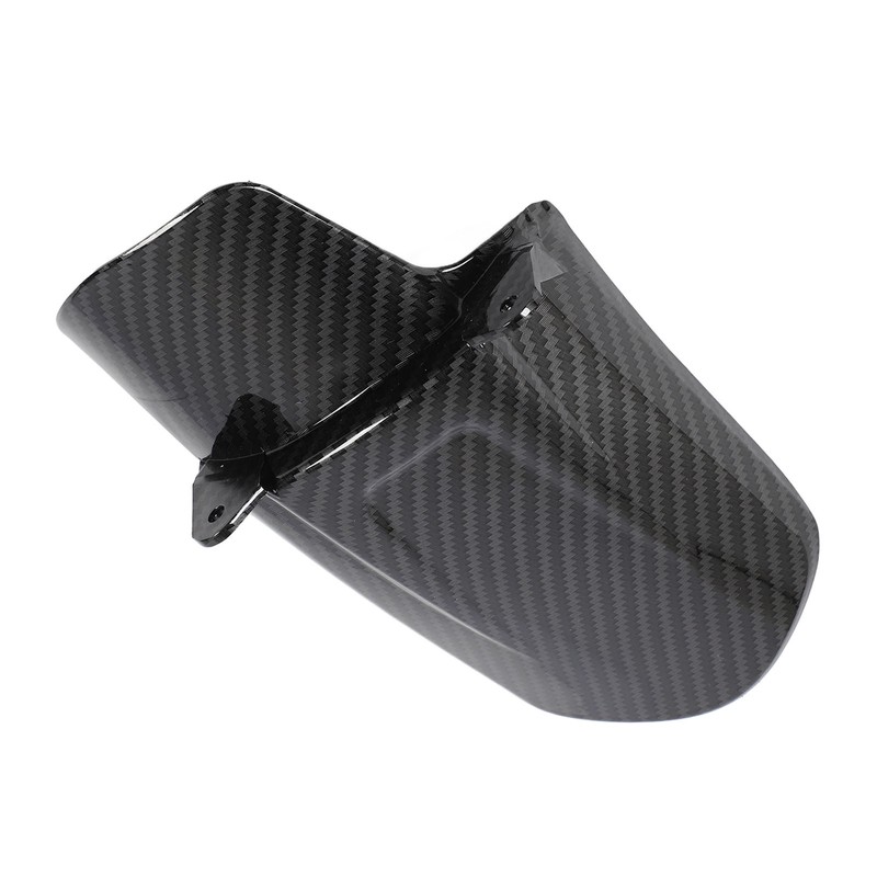 Motorcycle Rear Mudguard Carbon Fiber Pattern Wheel Tire Splash Proof
