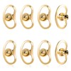 8PCS Earring Backs Lifters – Secure Locking Backings for Heavy