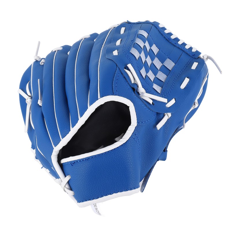 Softball Glove 12.5 Inches Blue Sport Baseball Glove Outfield Mitt