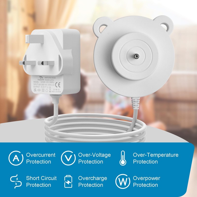9V Charger for Tonie Box Power Cord Compatible with TonieBox