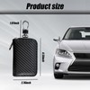 Faraday Key Fob Protector Box, Carbon Fiber Car Key Shielding