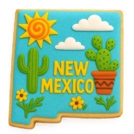 New Mexico State 3.5 Inch Cookie Cutter from The Cookie Cutter Shop – Tin Plated Steel