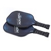 2Pcs Pickle Ball Paddles Durable Carbon PE Comfortable Grip Light