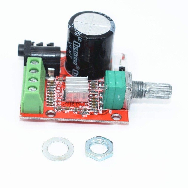 TECNOULAB PAM8610 12 V Mini Hi-Fi Stereo Audio Amplifier 2