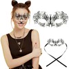 Masquerade Mask for Women - Laser Cut Butterfly Design Venetian