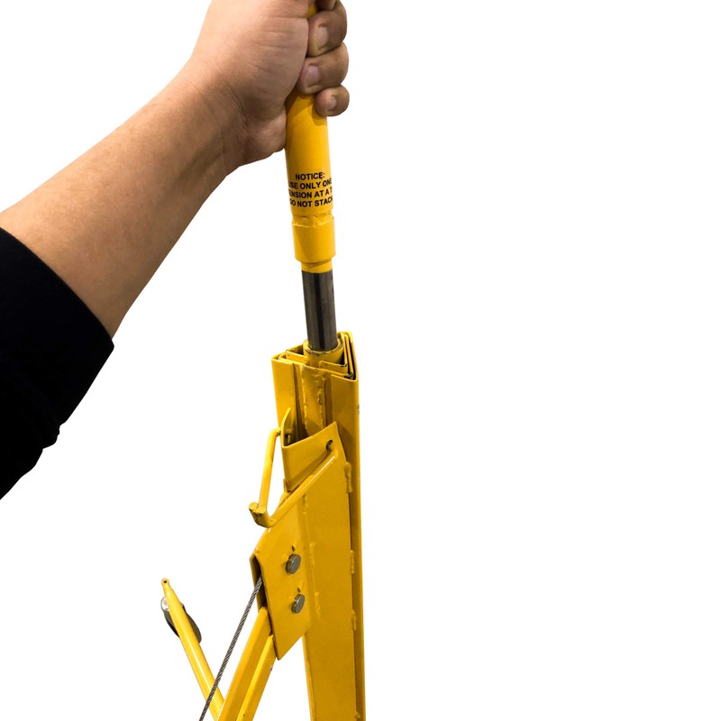 PANELLIFT 154-00 18" Drywall Lift Height Extension, Yellow