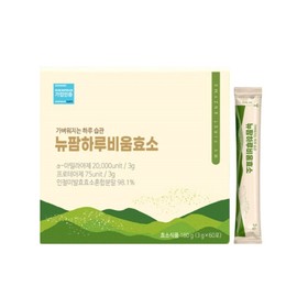 Bium Grain Enzyme Digestive Enzyme Carbohydrate Protein Decomposition Enzyme 60 packets / 비움 곡물효소 소화 효소 효소제 탄수화물 단백질 분해효소 60포