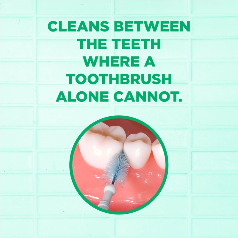 GUM Proxabrush Go-Betweens - Wide - Interdental Brushes - Soft