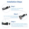 GZZTORES Universal Spark Plug Gap Tool with 32 Blade Steel