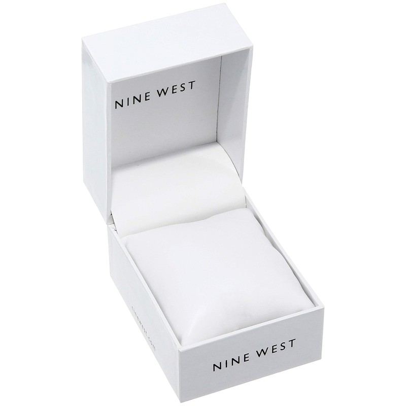 Nine West Women's Strap Watch, NW/2346GPBK
