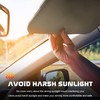 Beige Driver Left Side Sun Visor Replacement Compatible with 2008