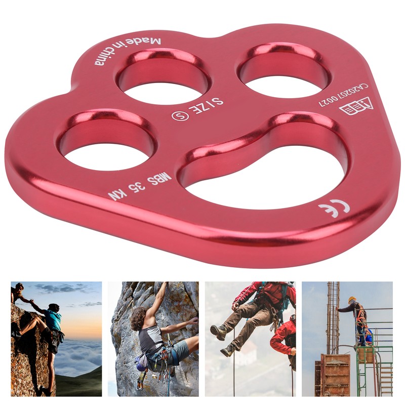 Camnal Rope 3 Holes Force Rigging Plate Anchor Divider Finger
