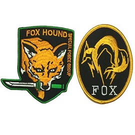 Metal Gear Fox Hound Patch - [Set of 2] - By Patch Squad by Patch Squad