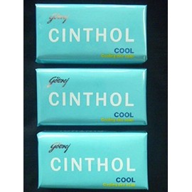 3 X Godrej Cinthol Cool Bath Soap Cooling Deo Soap (75g X 3 Soap)