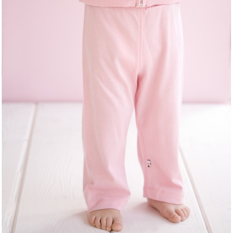 Babysoy Comfy Basic Pants Pack of 2 (2T, Tornado/Fern)
