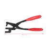 Iron Exhaust Pipe Rubber Pad Removal Plier 25 Degree Offset
