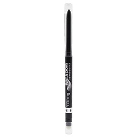 Rimmel Exaggerate Smoke N Shine Eyeliner, 001 Little Black Smokey, 0.0089 Ounce, Gel