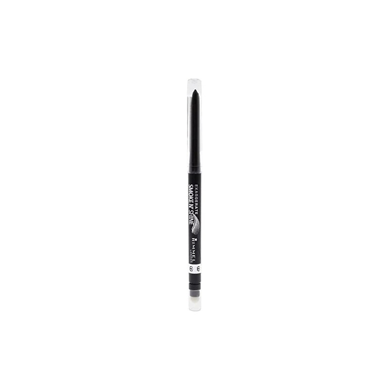 Rimmel Exaggerate Smoke N Shine Eyeliner, 001 Little Black Smokey,