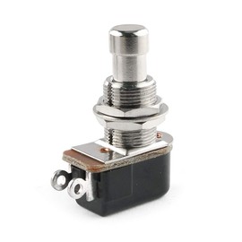 E-outstanding 2-pin SPST Lock-Free Momentary Effects Push Button Foot Switch