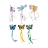 7pcs Cat Tassel Toys Play Chase Exercise Multifunctional Cat Butterfly
