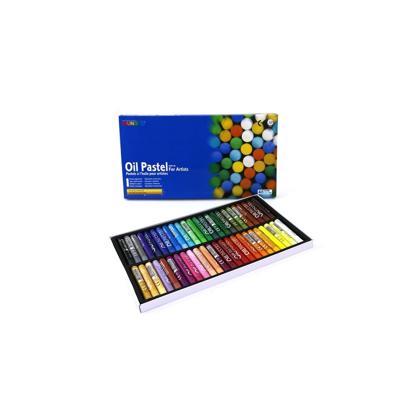 MUNGYO Oil Pastels in Assorted Colours - 11 x 70